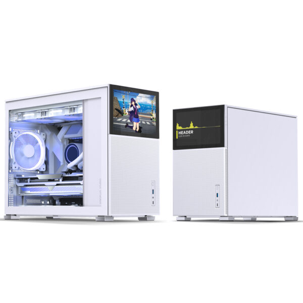 VỎ CASE PC JONSBO D31 MESH SCREEN WHITE - Hình ảnh 3