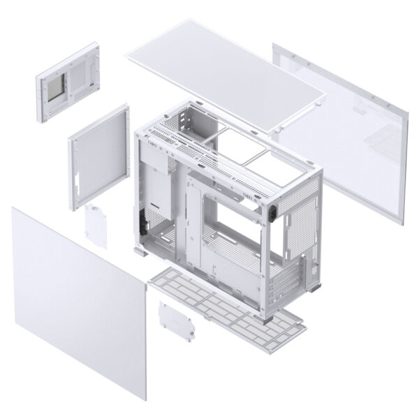 VỎ CASE PC JONSBO D31 MESH SCREEN WHITE - Hình ảnh 45