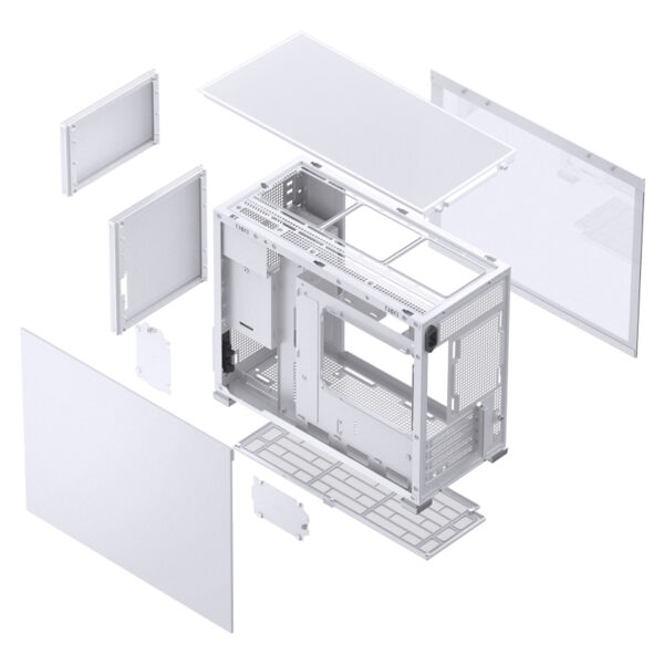 VỎ CASE PC JONSBO D31 MESH WHITE - Hình ảnh 11