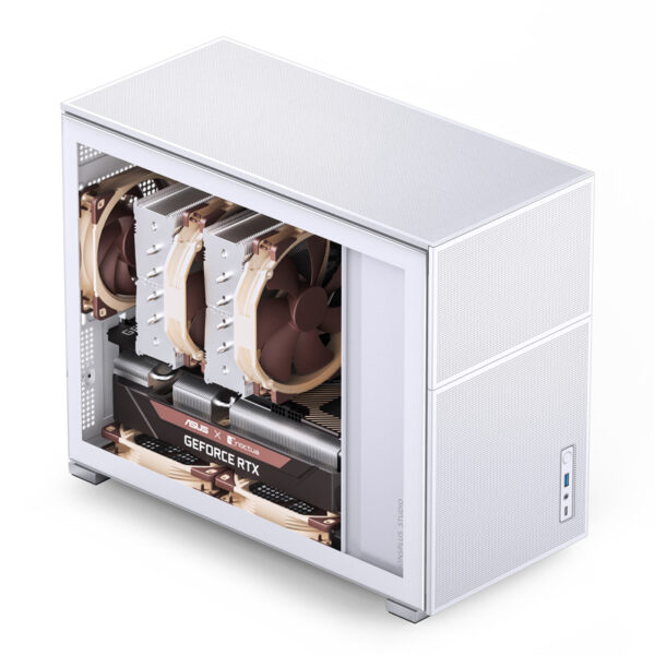 VỎ CASE PC JONSBO D31 MESH WHITE - Hình ảnh 12