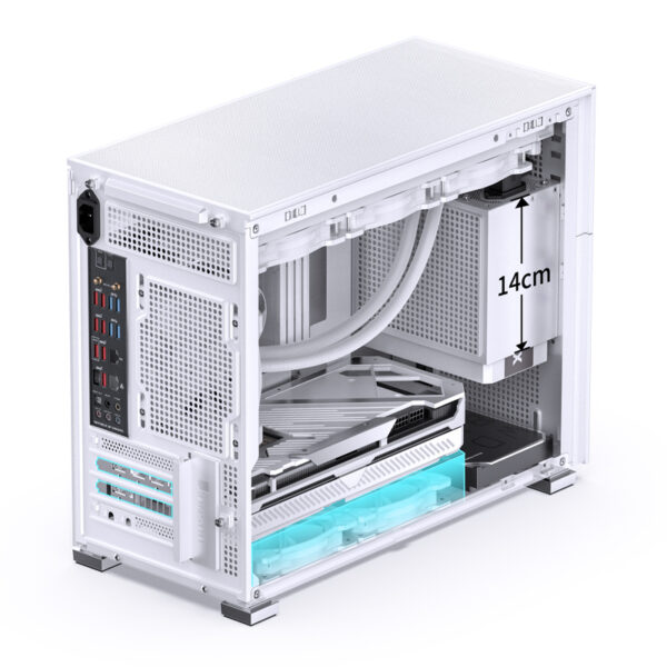 VỎ CASE PC JONSBO D31 MESH WHITE - Hình ảnh 19