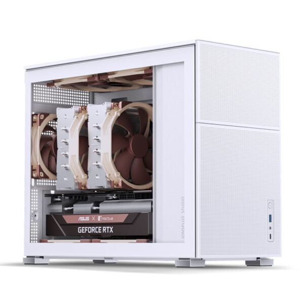 VỎ CASE PC JONSBO D31 MESH WHITE - Hình ảnh 3