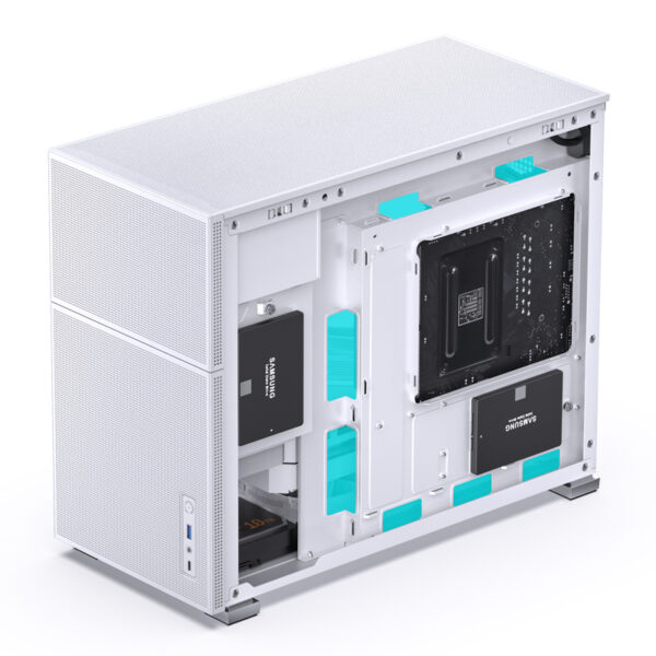 VỎ CASE PC JONSBO D31 MESH WHITE - Hình ảnh 21
