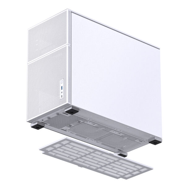 VỎ CASE PC JONSBO D31 MESH WHITE - Hình ảnh 24