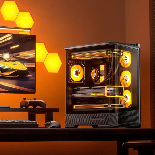 VỎ CASE PC JONSBO D400 BLACK - Hình ảnh 27