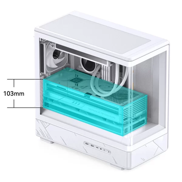 VỎ CASE PC JONSBO M-ATX D200 WHITE - Ảnh 28
