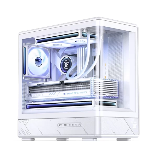 VỎ CASE PC JONSBO M-ATX D200 WHITE - Ảnh 27