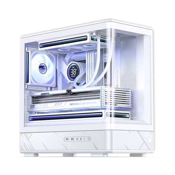 VỎ CASE PC JONSBO M-ATX D200 WHITE - Ảnh 24