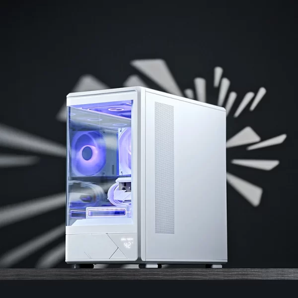 VỎ CASE PC JONSBO M-ATX D200 WHITE - Ảnh 21