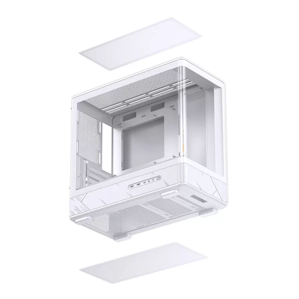 VỎ CASE PC JONSBO M-ATX D200 WHITE - Ảnh 12