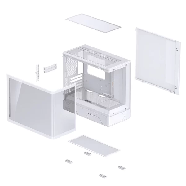 VỎ CASE PC JONSBO M-ATX D200 WHITE - Ảnh 11