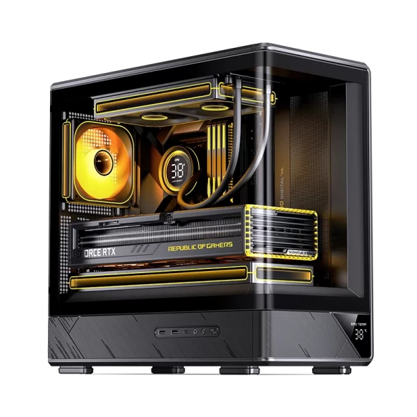 VỎ CASE PC JONSBO M-ATX D200 BLACK - Ảnh 12