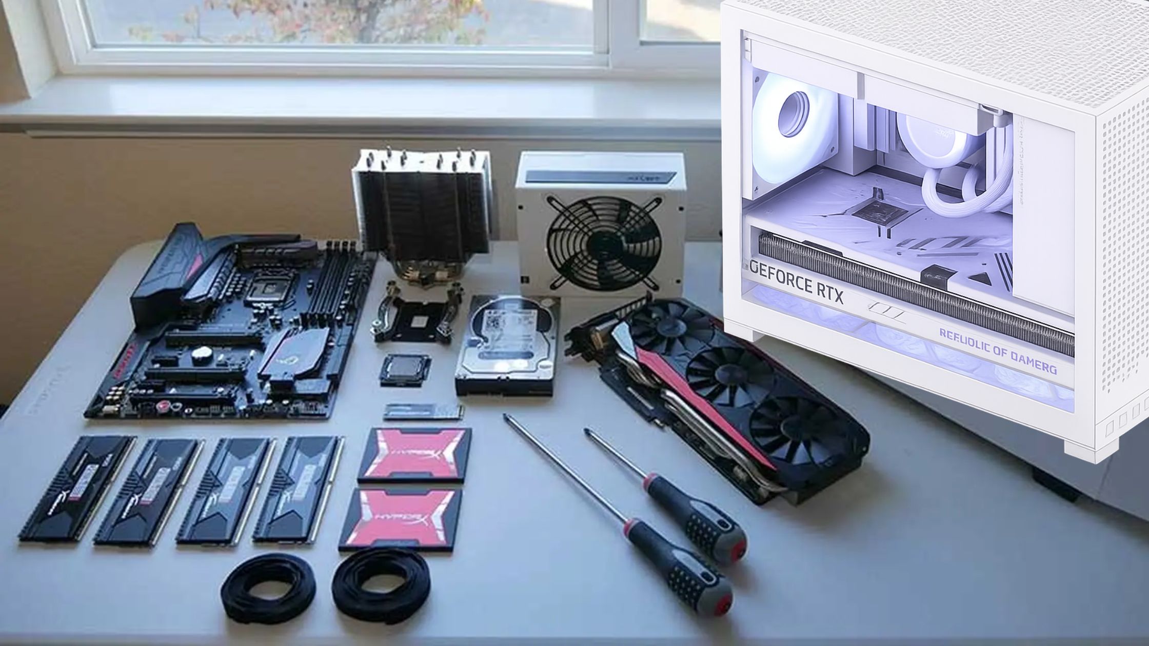 Những linh kiện cần chuẩn bị trước khi build PC