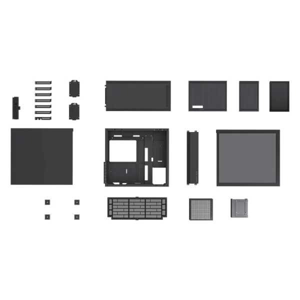 VỎ CASE PC JONSBO D41 MESH SCREEN BLACK - Ảnh 47