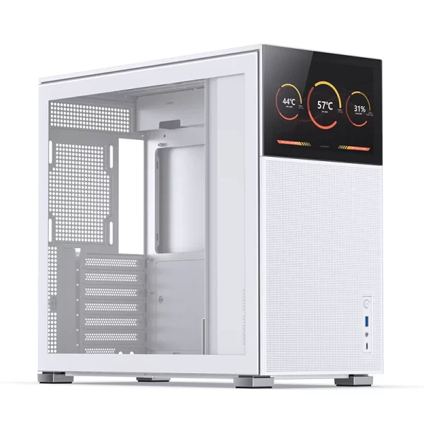 VỎ CASE PC JONSBO D41 MESH SCREEN WHITE - Ảnh 9