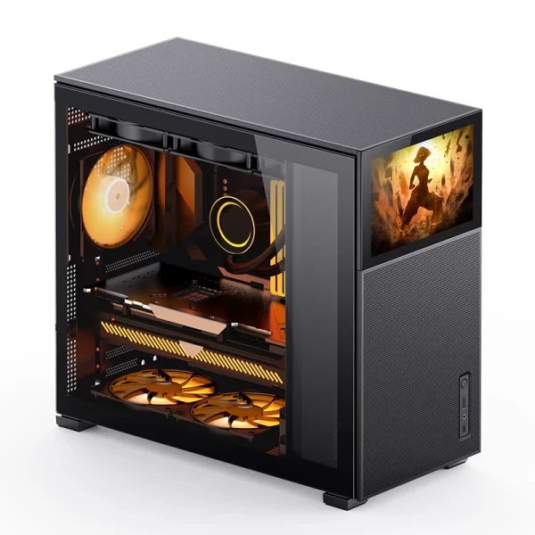 VỎ CASE PC JONSBO D41 MESH SCREEN BLACK - Ảnh 40