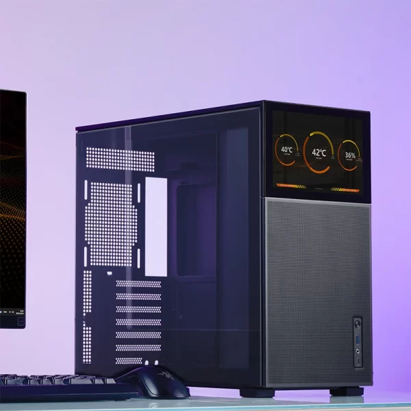 VỎ CASE PC JONSBO D41 MESH SCREEN BLACK - Ảnh 37