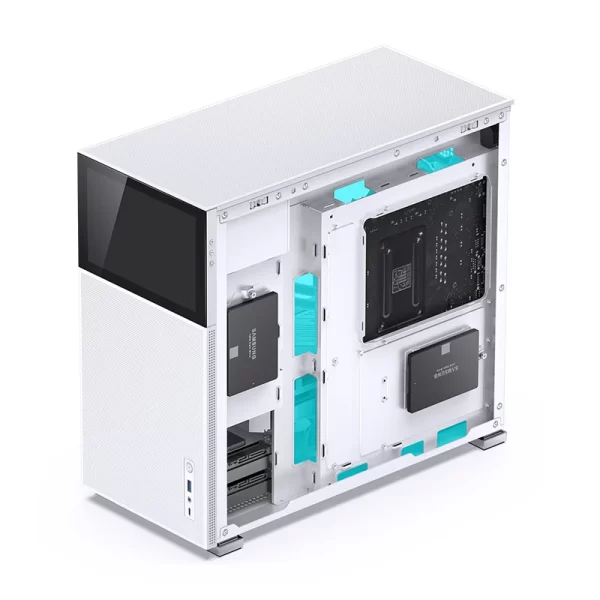 VỎ CASE PC JONSBO D41 MESH SCREEN WHITE - Ảnh 12