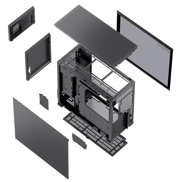 VỎ CASE PC JONSBO D41 MESH SCREEN BLACK - Ảnh 32