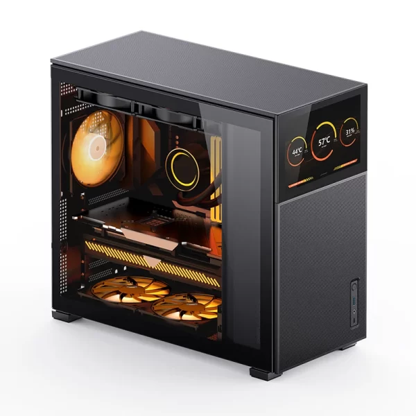 VỎ CASE PC JONSBO D41 MESH SCREEN BLACK - Ảnh 31
