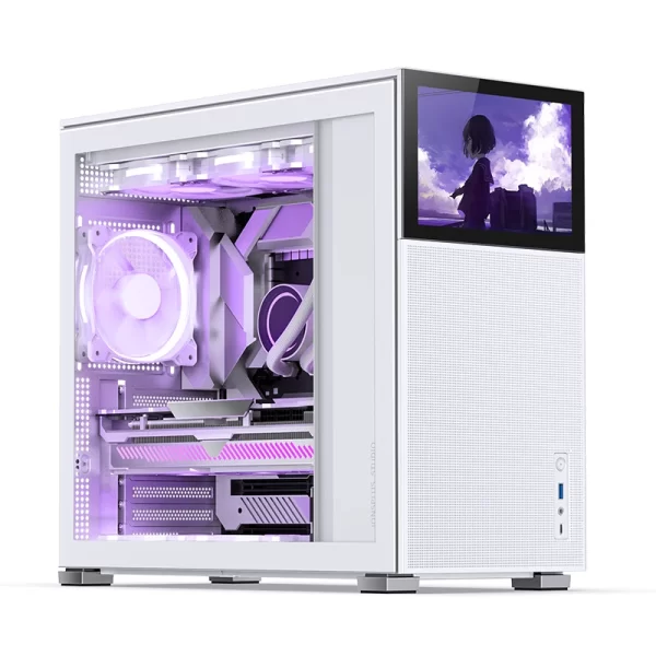 VỎ CASE PC JONSBO D41 MESH SCREEN WHITE