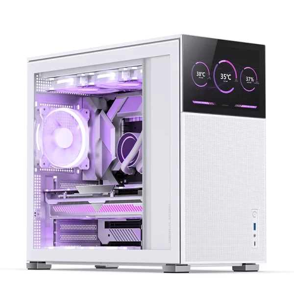 VỎ CASE PC JONSBO D41 MESH SCREEN WHITE - Ảnh 23