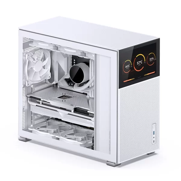 VỎ CASE PC JONSBO D41 MESH SCREEN WHITE - Ảnh 24
