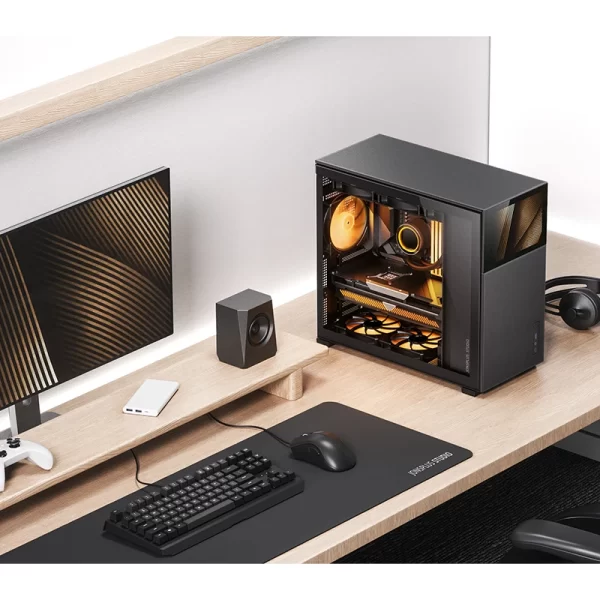 VỎ CASE PC JONSBO D41 MESH SCREEN BLACK - Ảnh 28