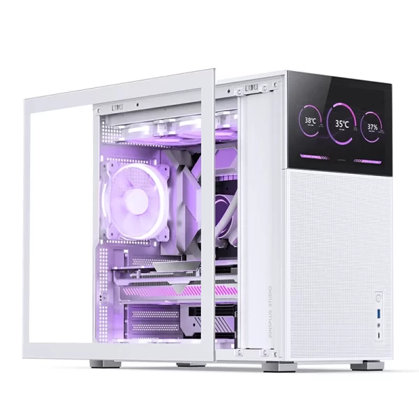 VỎ CASE PC JONSBO D41 MESH SCREEN WHITE - Ảnh 35