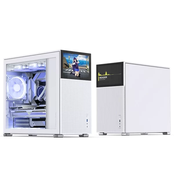 VỎ CASE PC JONSBO D41 MESH SCREEN WHITE - Ảnh 34