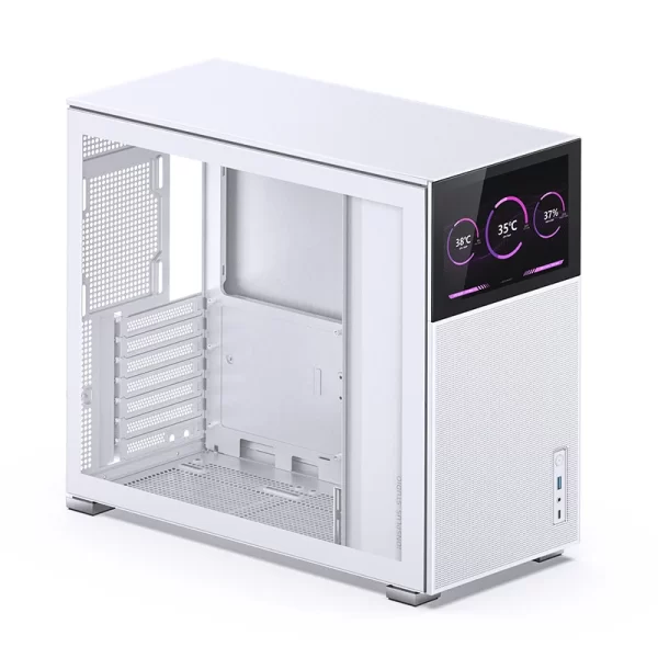 VỎ CASE PC JONSBO D41 MESH SCREEN WHITE - Ảnh 30