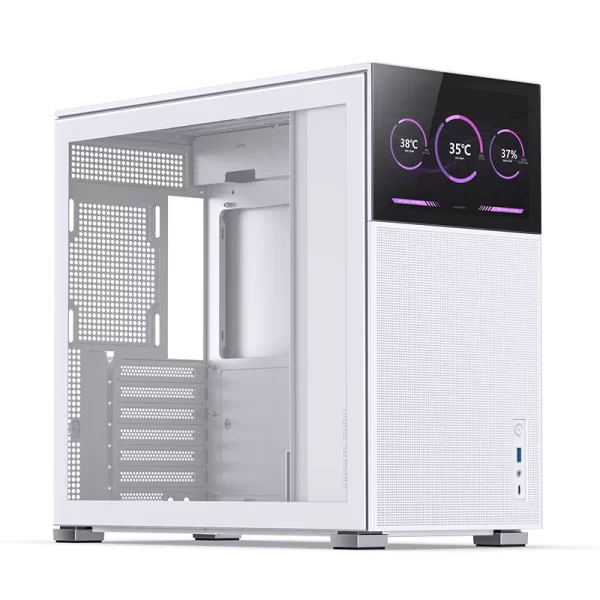 VỎ CASE PC JONSBO D41 MESH SCREEN WHITE - Ảnh 28