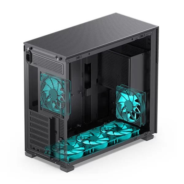 VỎ CASE PC JONSBO D41 MESH SCREEN BLACK - Ảnh 16