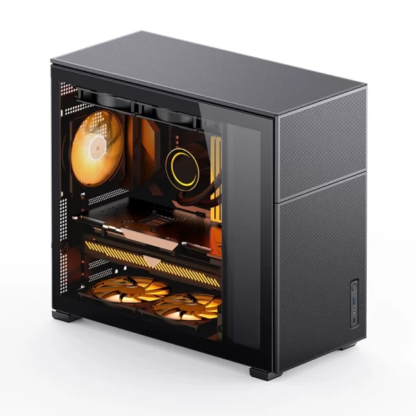 VỎ CASE PC JONSBO D41 MESH BLACK - Ảnh 4