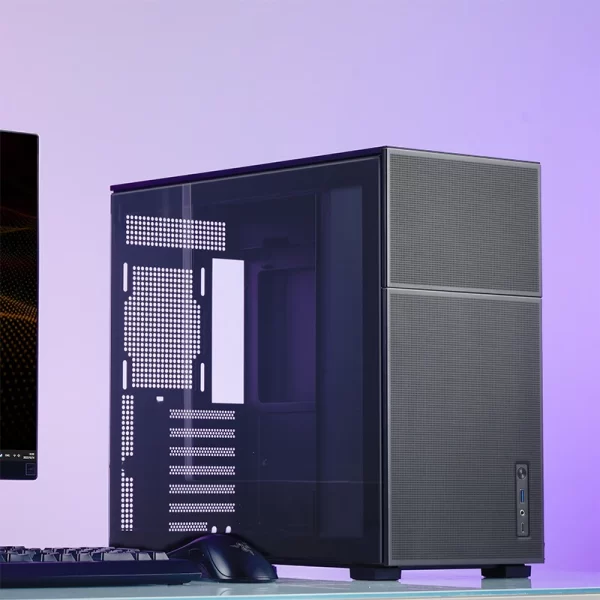 VỎ CASE PC JONSBO D41 MESH SCREEN BLACK - Ảnh 15