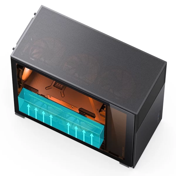 VỎ CASE PC JONSBO D41 MESH SCREEN BLACK - Ảnh 14