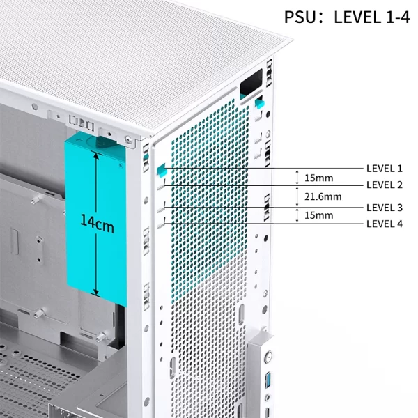 VỎ CASE JONSBO D41 STD WHITE - Ảnh 27