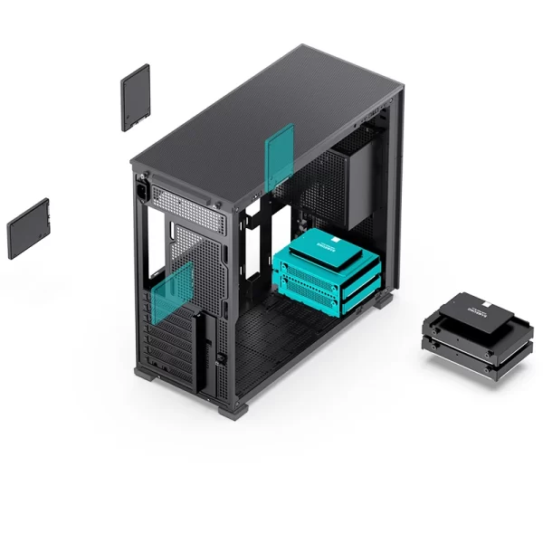 VỎ CASE JONSBO D41 STD BLACK - Ảnh 17