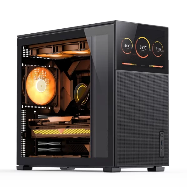 VỎ CASE PC JONSBO D41 MESH SCREEN BLACK - Ảnh 10