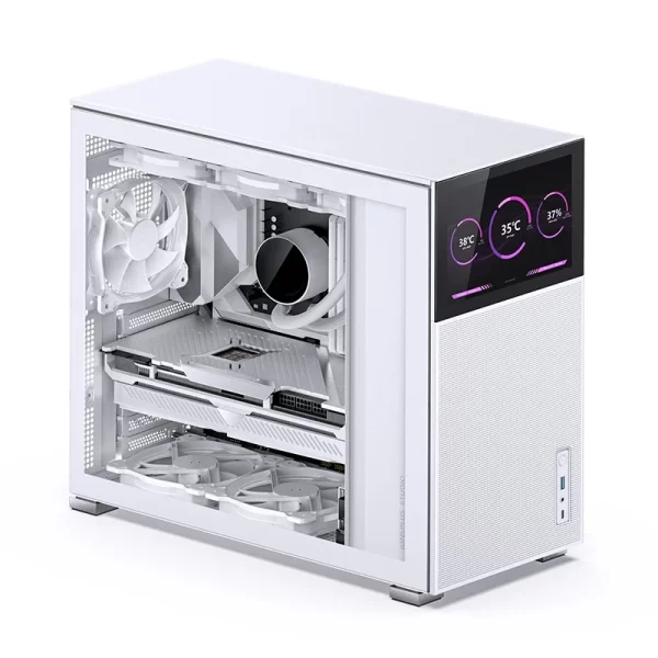 VỎ CASE PC JONSBO D41 MESH SCREEN WHITE - Ảnh 51
