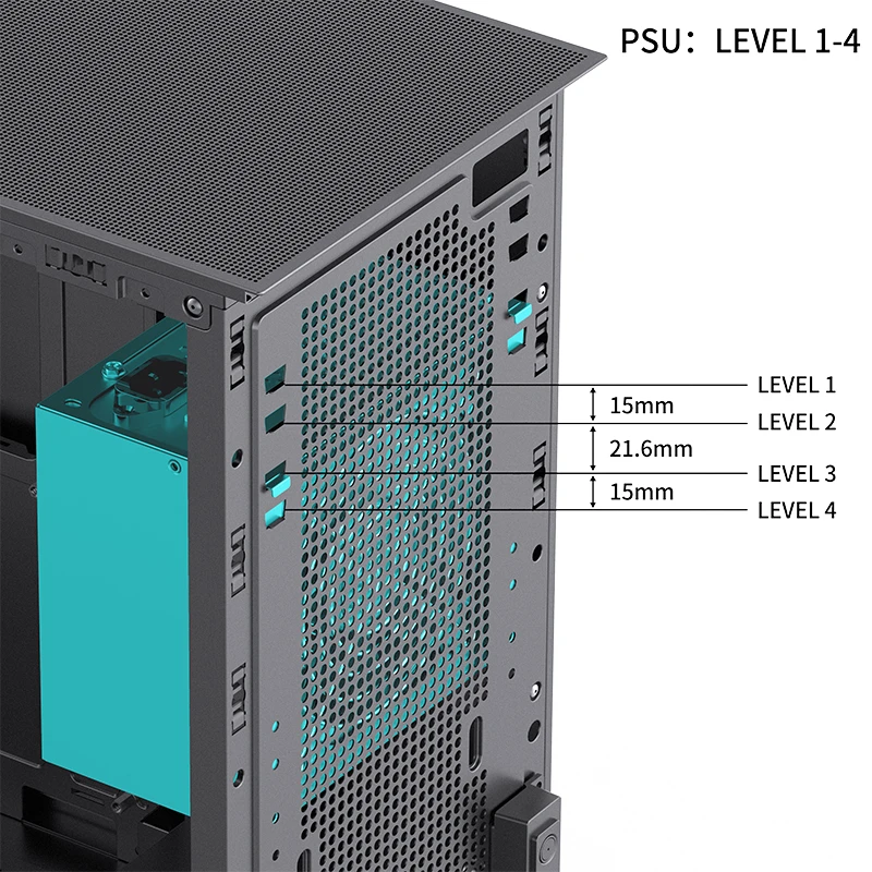 VỎ CASE PC D41 STD SCREEN BLACK - Ảnh 11
