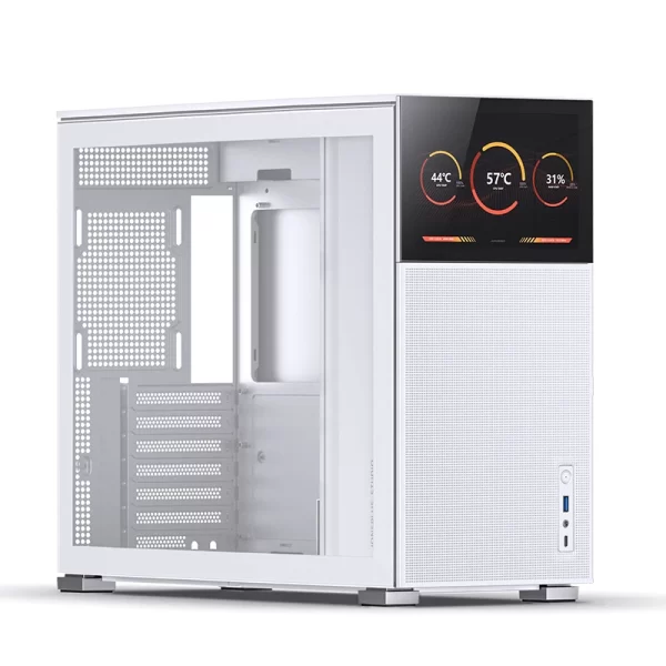 VỎ CASE PC JONSBO D41 MESH SCREEN WHITE - Ảnh 53