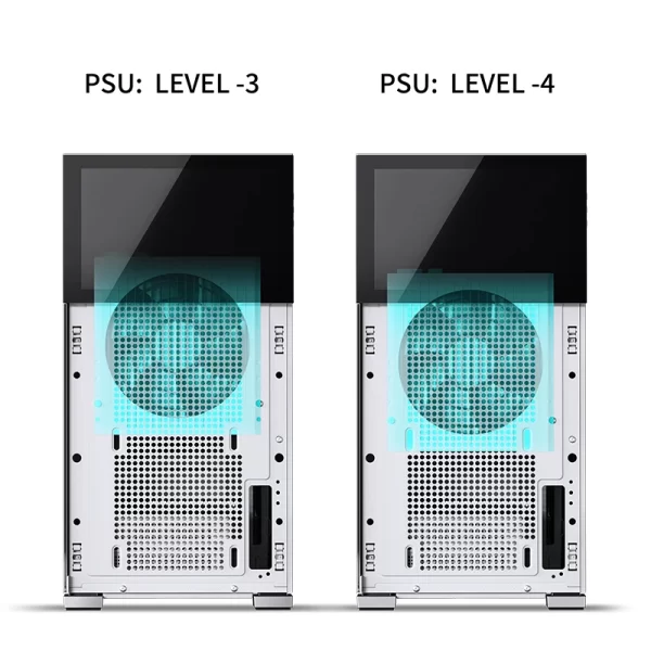 VỎ CASE PC JONSBO D41 MESH SCREEN WHITE - Ảnh 55
