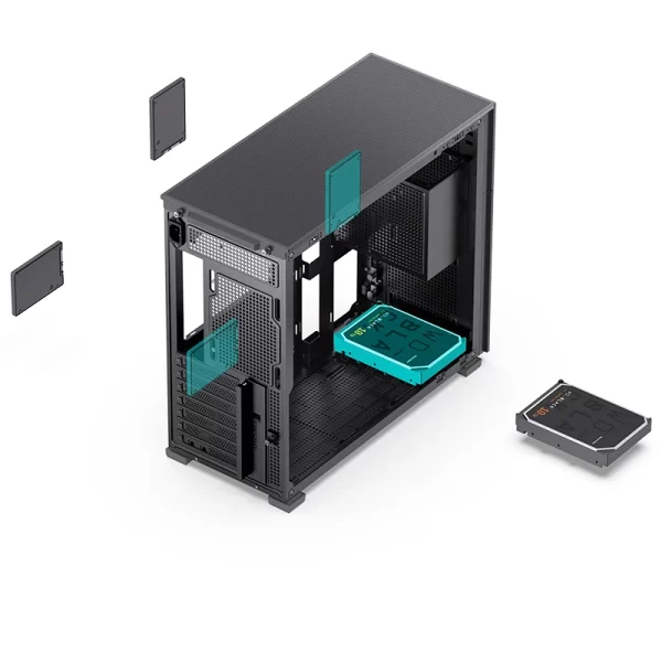 VỎ CASE JONSBO D41 STD BLACK - Ảnh 20