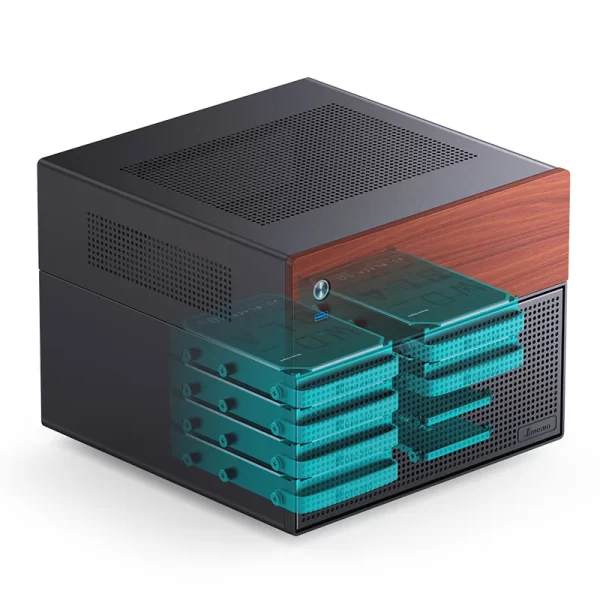 VỎ CASE PC JONSBO N4 NAS BLACK - Ảnh 22