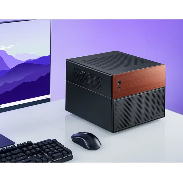 VỎ CASE PC JONSBO N4 NAS BLACK - Ảnh 4