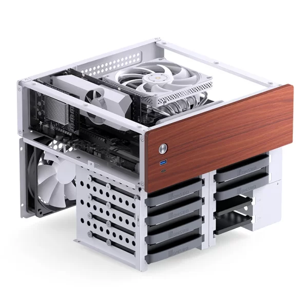 VỎ CASE PC JONSBO N4 NAS WHITE - Ảnh 20