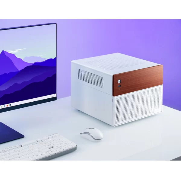 VỎ CASE PC JONSBO N4 NAS WHITE - Ảnh 6