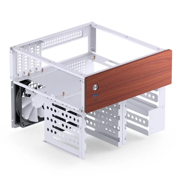 VỎ CASE PC JONSBO N4 NAS WHITE - Ảnh 13