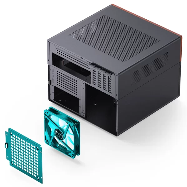 VỎ CASE PC JONSBO N4 NAS BLACK - Ảnh 5